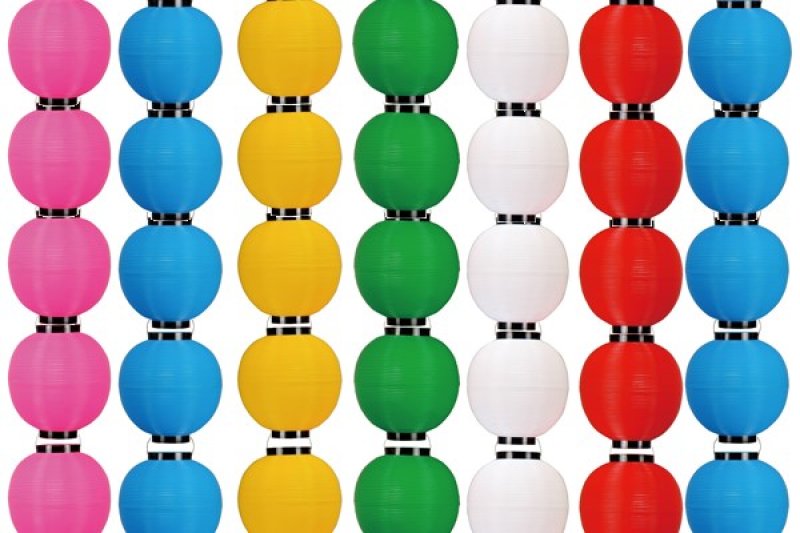 画像2: ポリ提灯八丸シリーズ１００個セット (2)