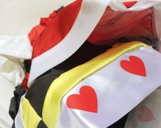 画像6: 【ハートの女王 子供 コスチューム】アリス風 クィーンオブハーツ 衣装 キッズ用 仮装 (6)