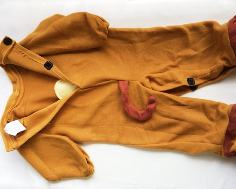 画像4: 赤ちゃん用のお猿さん着ぐるみ (4)