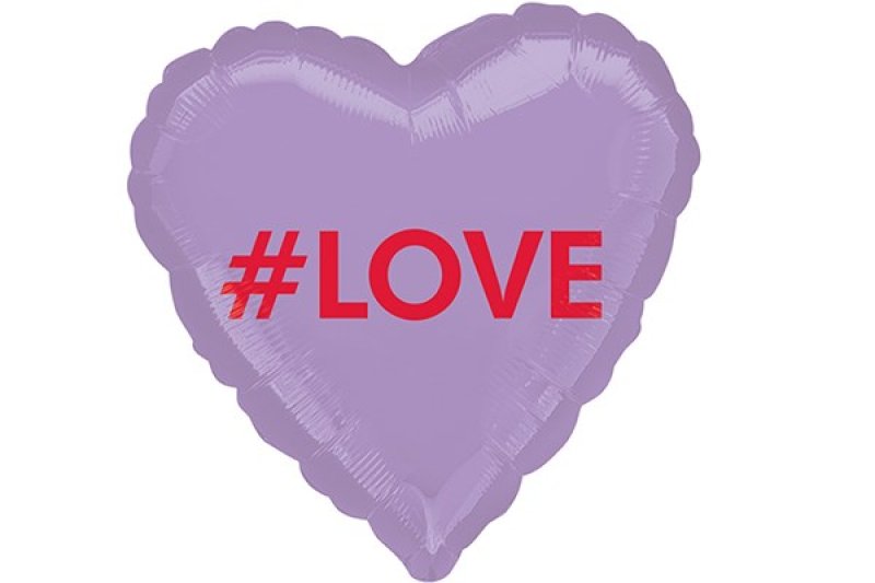 画像1: ＃LOVE風船５枚 (1)