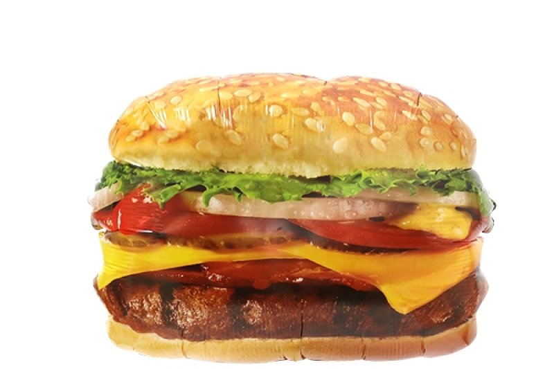 画像1: チーズバーガー風船（5枚） (1)