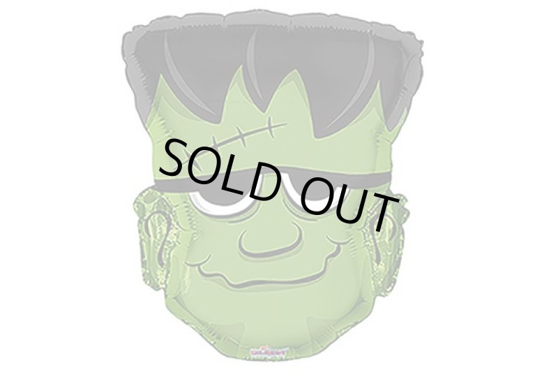 画像1: グリーンモンスター風船（5枚 ） (1)