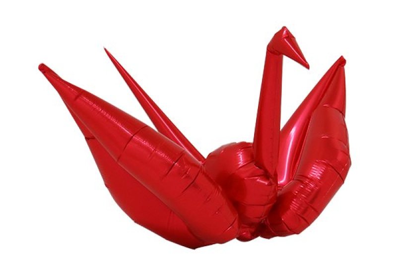 画像4: 折り鶴風船10枚 (4)