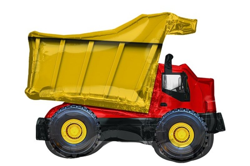 画像1: ダンプトラック風船（5枚） (1)
