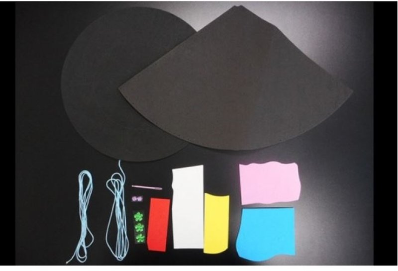 画像2: ハロウィンの帽子クラフト (2)