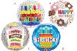 画像1: スイーツデザインバースデーバルーン5枚 (1)