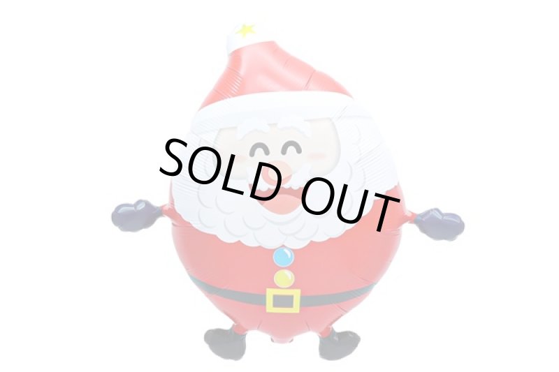 画像1: シェイプサンタ風船5枚 (1)