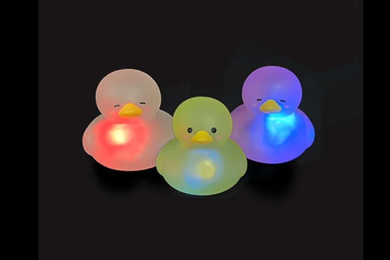 画像2: 光る立体アヒルすくいおもちゃ (2)