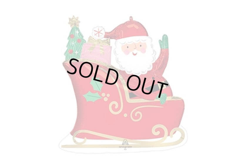 画像1: サンタ・ツリー風船（5枚） (1)