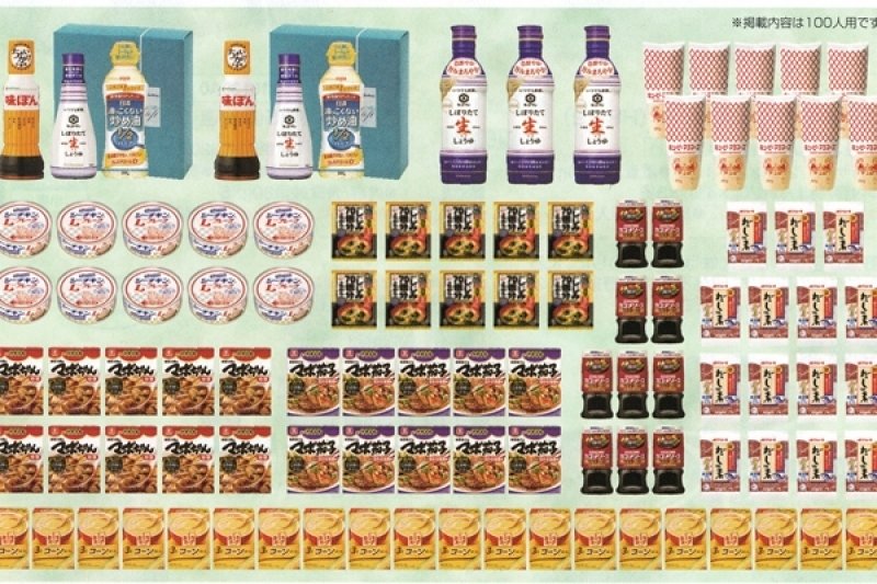 画像1:  ママありがとうキッチンプレゼント(50人用・100人用) (1)