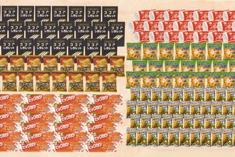 画像1: サイコロ出た目で有名お菓子プレゼント (1)