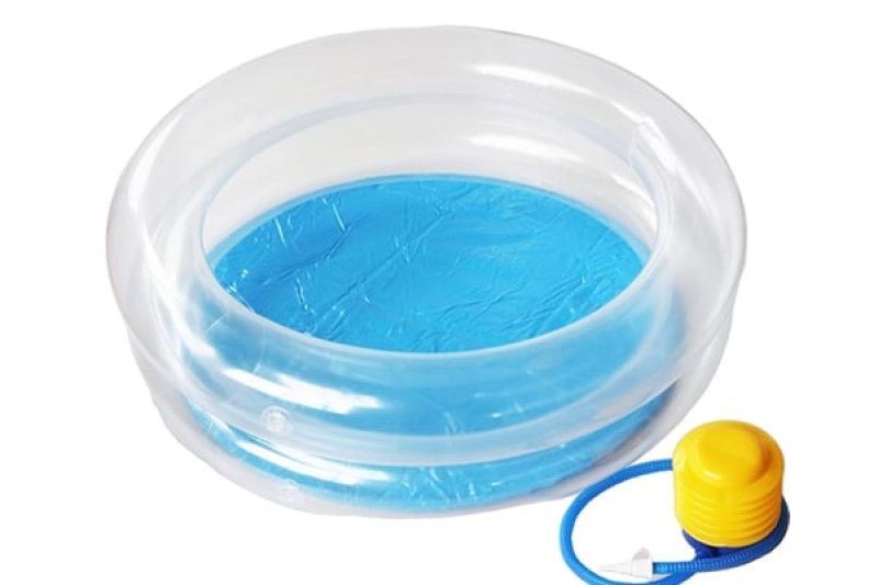 画像1: 丸型ビニールプールセット (1)