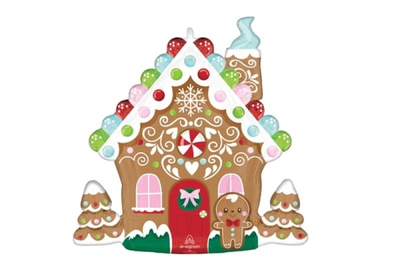 画像1: ジンジャーハウス風船（5枚） (1)