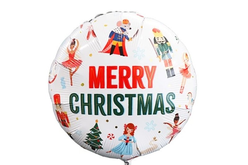 画像1: クリスマスおもちゃのキャラクター風船5枚 (1)