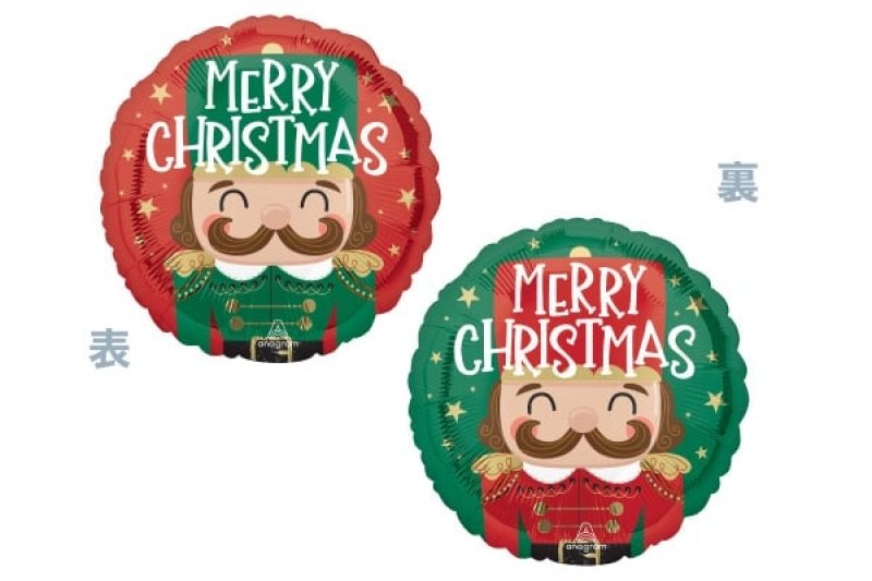 画像1:  クリスマスおもちゃの兵隊UFOフィルム風船5枚 (1)