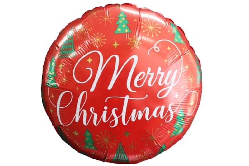 画像1:  エレガントクリスマス風船5枚 (1)