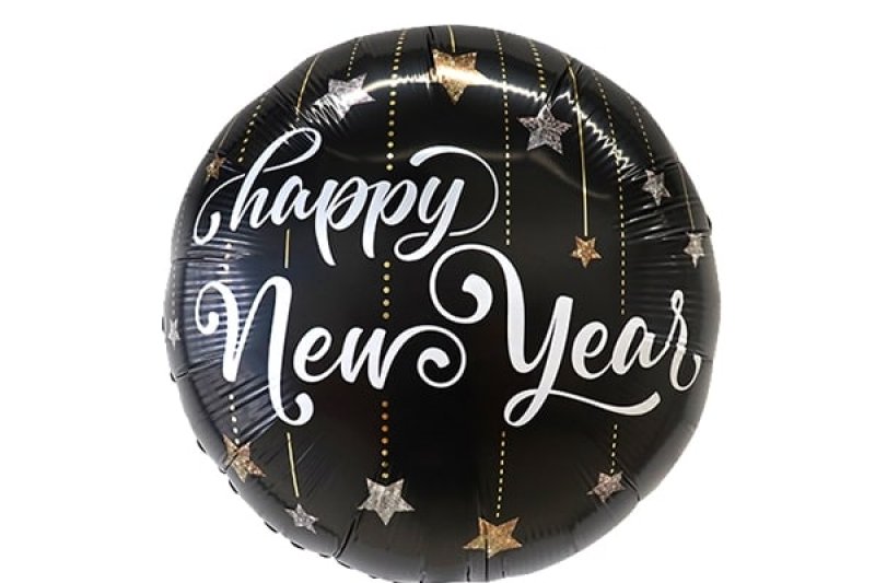 画像1:  ニューイヤースターズ風船5枚 (1)