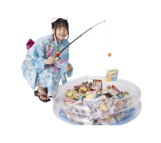 縁日のおもちゃひっかけ釣り100名縁日つりキット｜縁日お祭り用品の