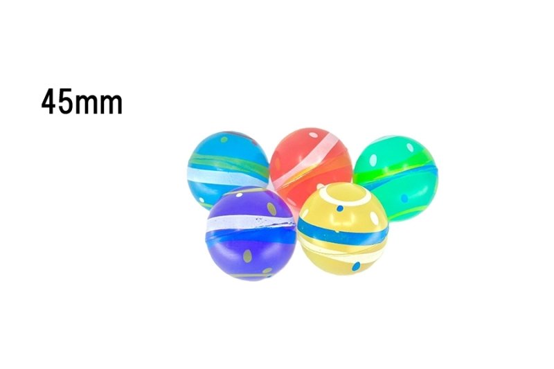 画像1: 水風船デザインスーパーボール45mm25個 (1)