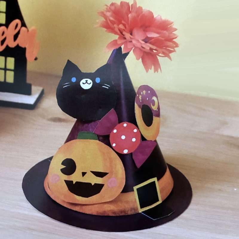 ハロウィンフラワーキット 工作 マリーゴールド手作りセット｜縁日