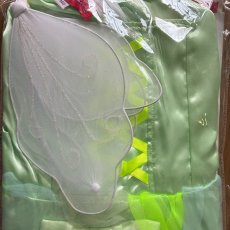 画像2: 子供用 妖精コスチューム ミントフェアリー｜羽付き ドレス 衣装 仮装 140cm 女の子 ハロウィン (2)