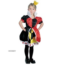 画像1: 【ハートの女王 子供 コスチューム】アリス風 クィーンオブハーツ 衣装 キッズ用 仮装 (1)
