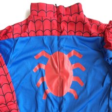 画像4: 【子供用スパイダーマンコスチューム】マスク・ジャンプスーツ・グローブ付き3点セット｜ (4)