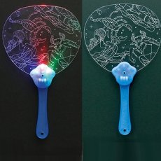 画像5: デザインする光るうちわ｜スクラッチで絵が浮かぶオリジナル光る団扇 (5)