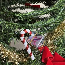 画像3: イージーメイクツリー120cm LED20球付き 電池式 ワンタッチ クリスマスツリー (3)
