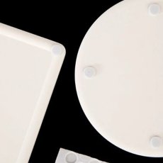 画像2: 素焼きコースター5枚セット 絵付け 雫が垂れない 吸水タイプ 丸型 四角型 (2)