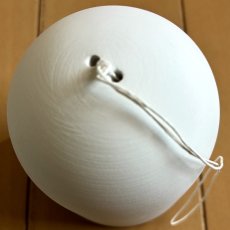 画像2: 素焼き風鈴手作りキット 絵付けOK 陶器風鈴 短冊付き (2)