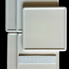 画像3: 素焼きコースター5枚セット 絵付け 雫が垂れない 吸水タイプ 丸型 四角型 (3)