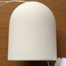画像3: 素焼き風鈴手作りキット 絵付けOK 陶器風鈴 短冊付き (3)