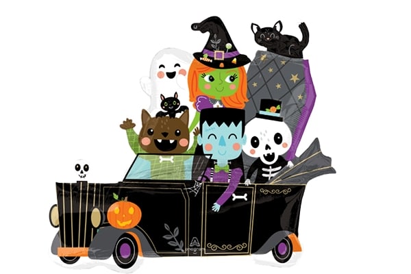 モンスターパーティ風船5枚